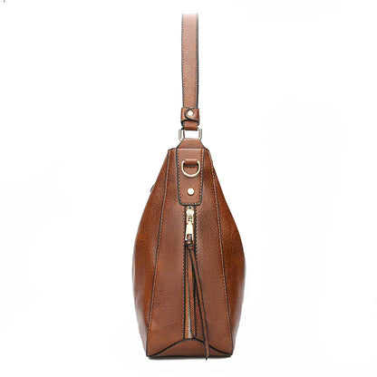 Mila | Leder Schultertasche