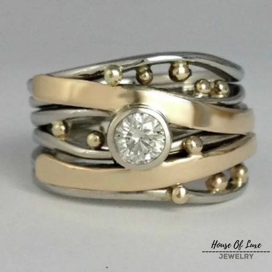 DEBORAH VINTAGE GOLD RING