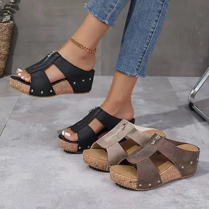 Leena™ Sandalen für Frauen - Stilvolle orthopädische Unterstützung & Komfort