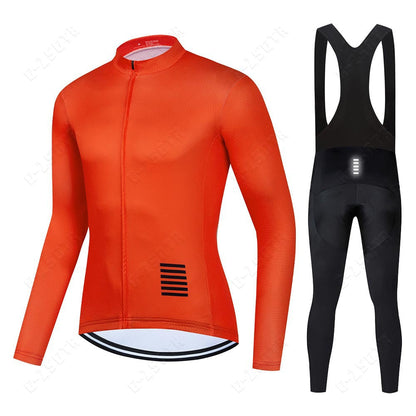 Professionelles Langarm-Radsportbekleidungsset