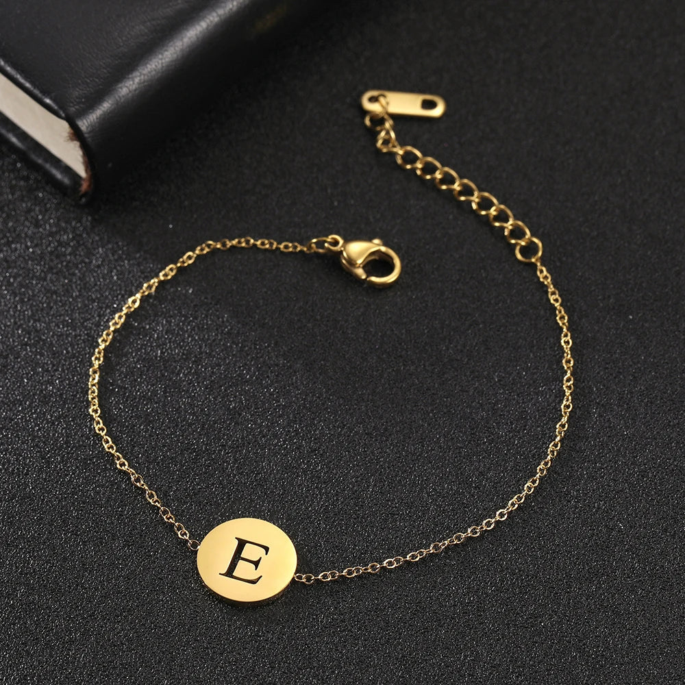 Amara™ | Armband mit Initialen aus Edelstahl