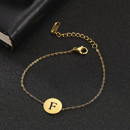Amara™ | Armband mit Initialen aus Edelstahl