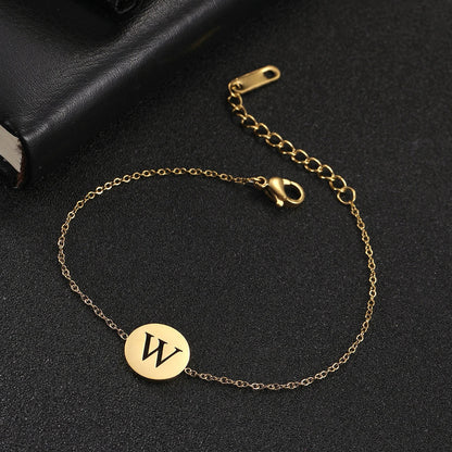 Amara™ | Armband mit Initialen aus Edelstahl