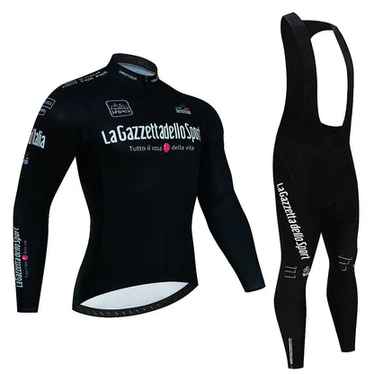Giro d'Italia - Langärmliges Radtrikot Professionelles Set