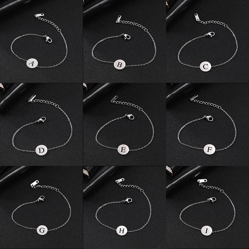 Amara™ | Armband mit Initialen aus Edelstahl