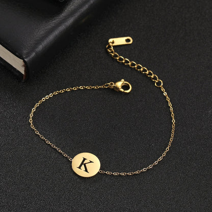 Amara™ | Armband mit Initialen aus Edelstahl