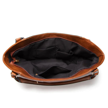Nela | Damen Lederhandtasche