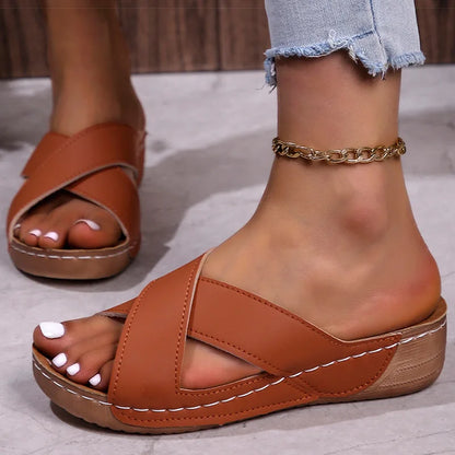 London | Stylische Orthopädische Sandalen
