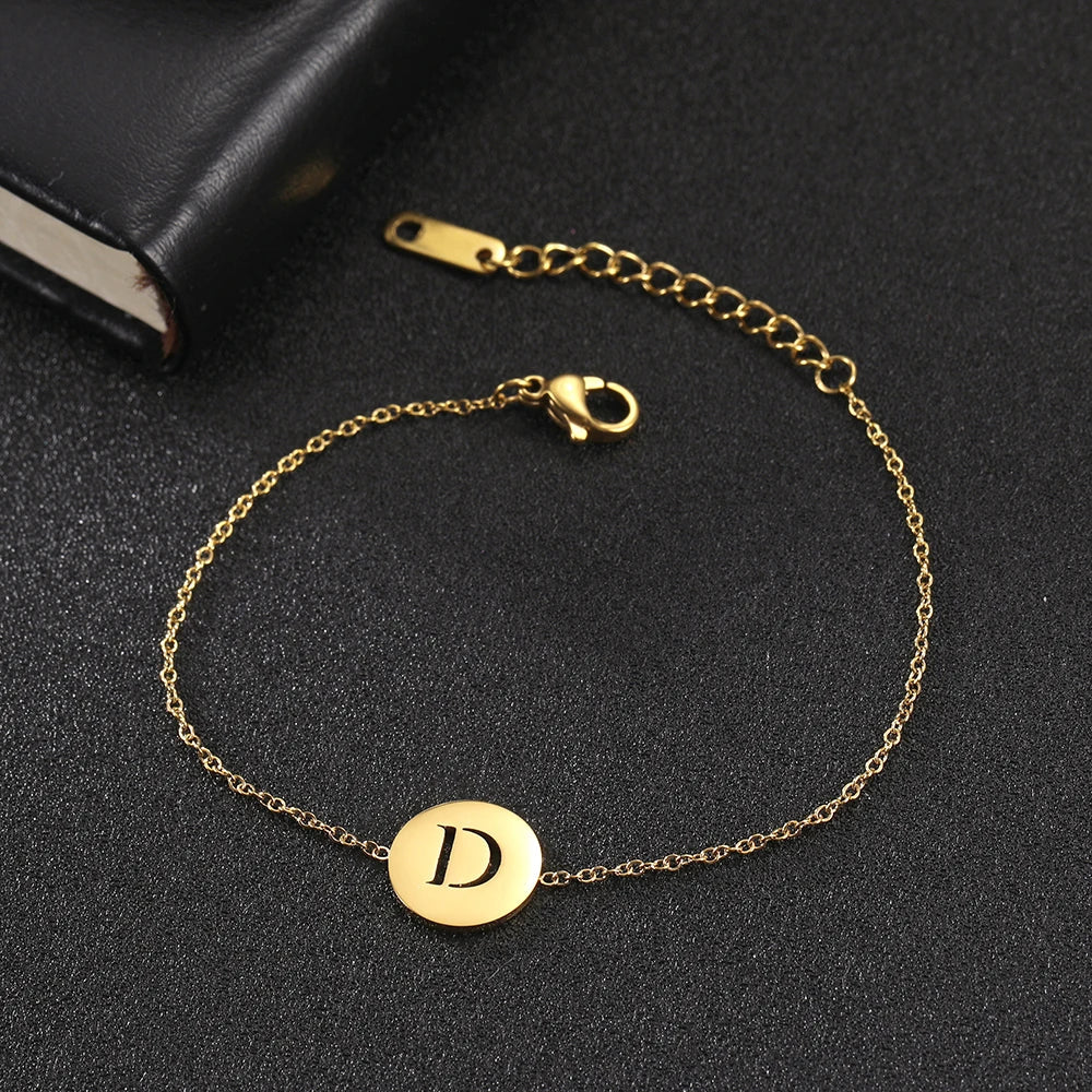 Amara™ | Armband mit Initialen aus Edelstahl