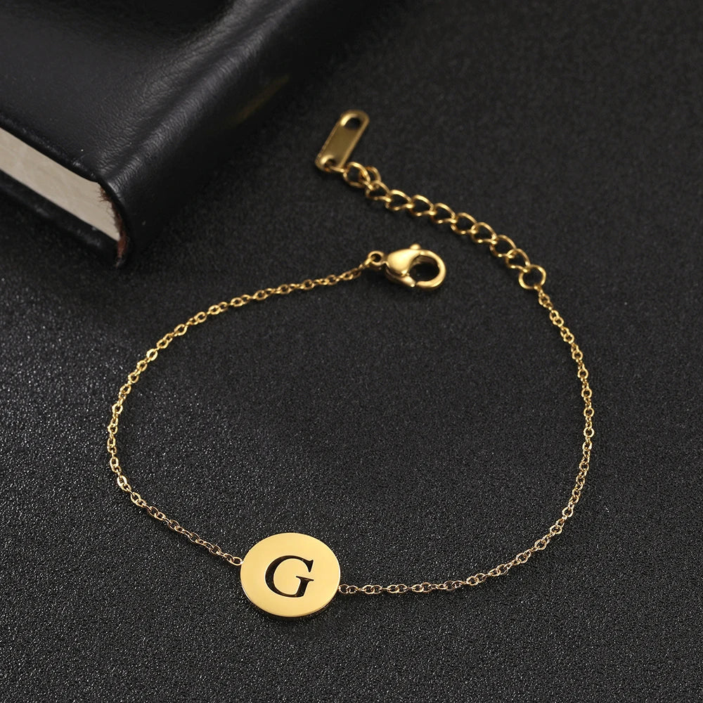Amara™ | Armband mit Initialen aus Edelstahl