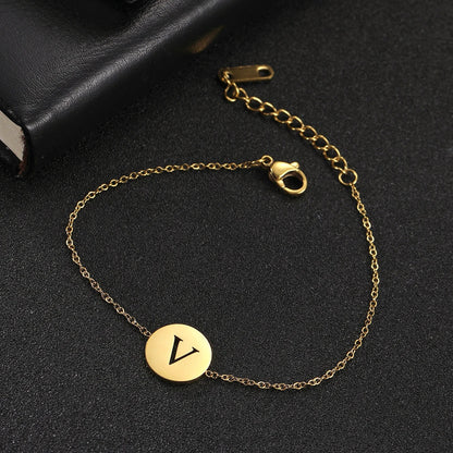 Amara™ | Armband mit Initialen aus Edelstahl