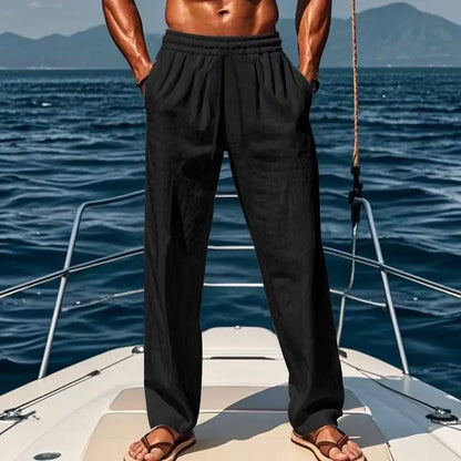 LOCKERE LEINENHOSE