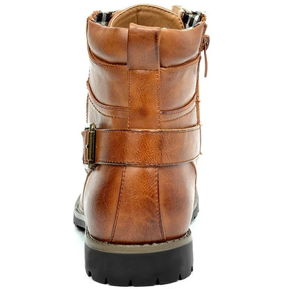 Phoenix | Leder Schnür-Stiefeletten