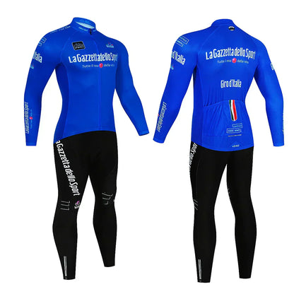 Giro d'Italia - Langärmliges Radtrikot Professionelles Set