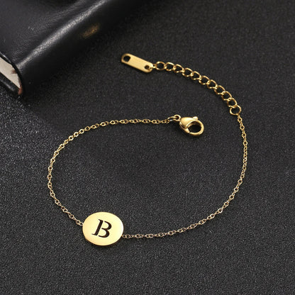 Amara™ | Armband mit Initialen aus Edelstahl