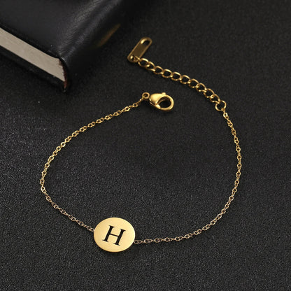 Amara™ | Armband mit Initialen aus Edelstahl