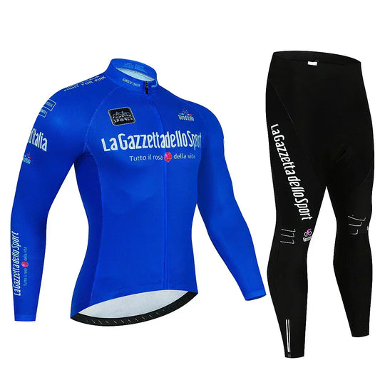 Giro d'Italia - Langärmliges Radtrikot Professionelles Set