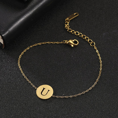 Amara™ | Armband mit Initialen aus Edelstahl