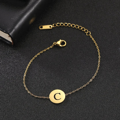 Amara™ | Armband mit Initialen aus Edelstahl