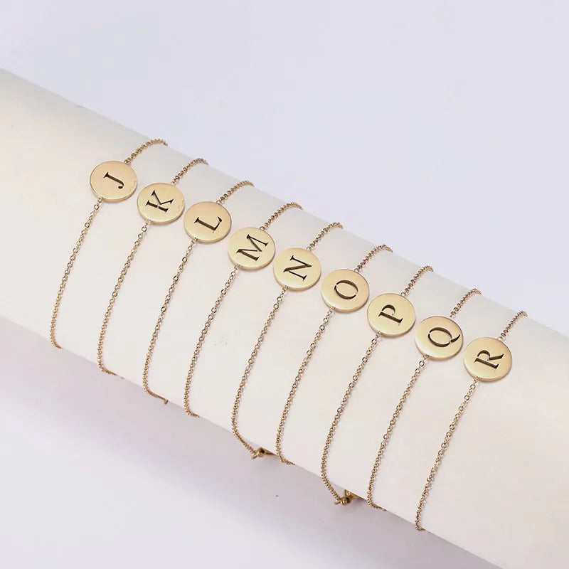 Amara™ | Armband mit Initialen aus Edelstahl