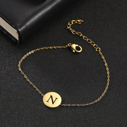 Amara™ | Armband mit Initialen aus Edelstahl