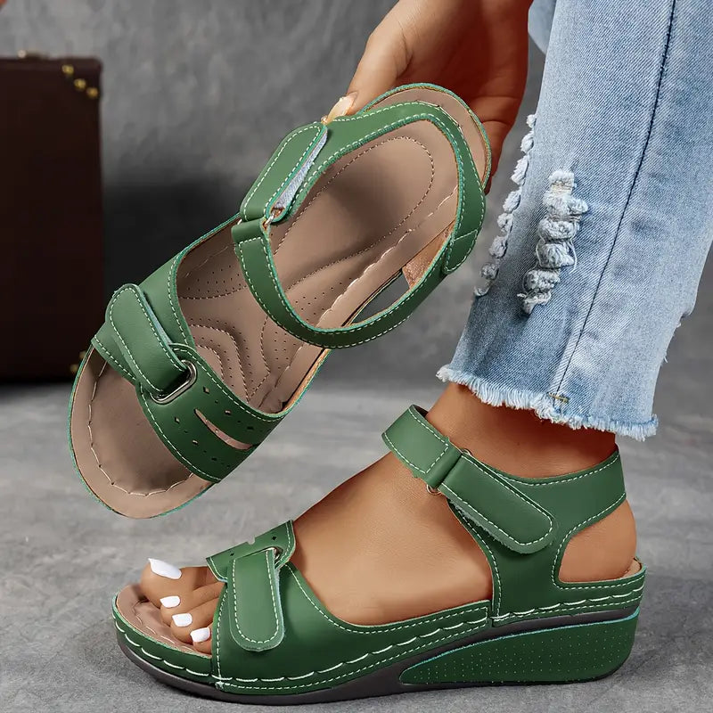 Veera™ Orthopädische Sandalen - Fußgewölbeunterstützung & ganztäglicher Komfort für Frauen