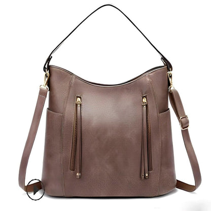 Tessa | Vintage Schultertasche Im Klassischen, Zeitlosen Design