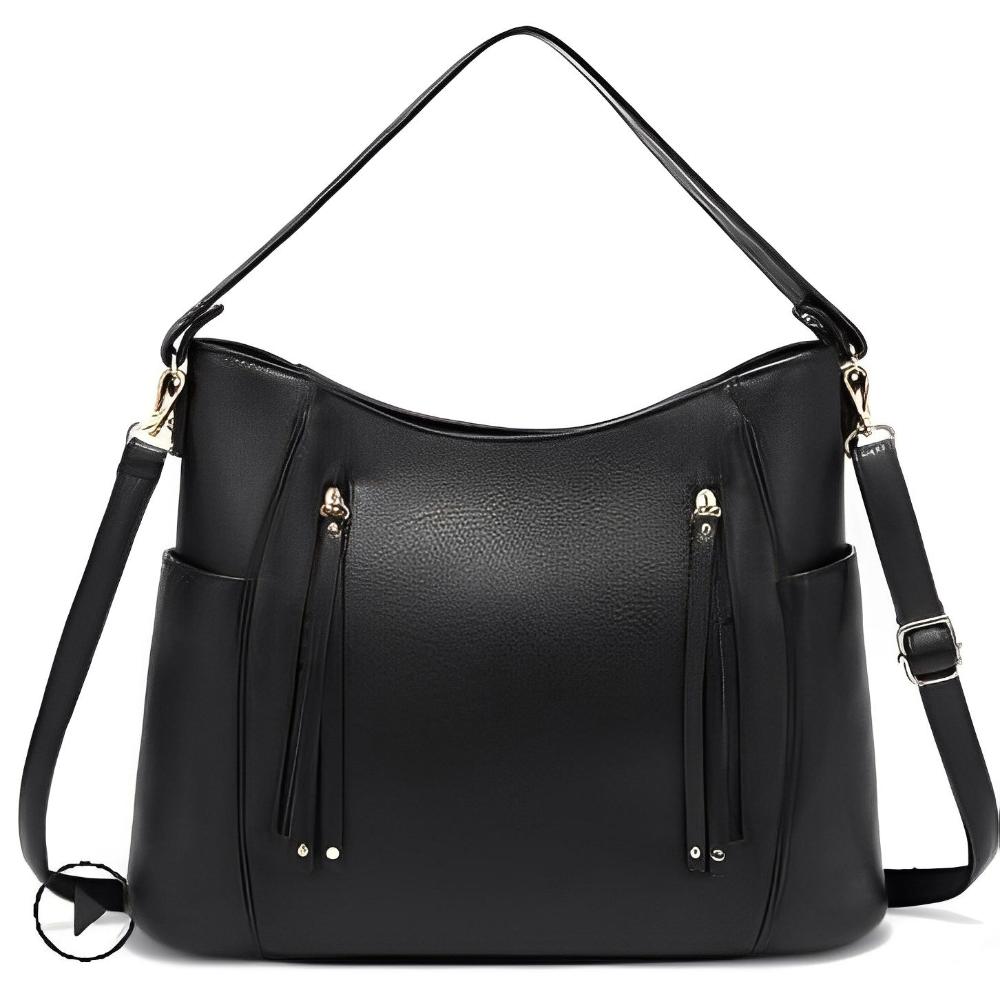 Tessa | Vintage Schultertasche Im Klassischen, Zeitlosen Design