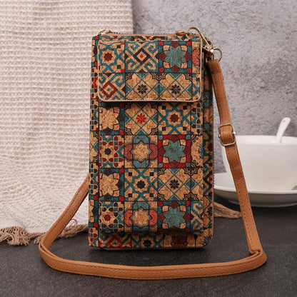 Nina | Boho-Blumen Accessoire Umhängetasche