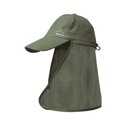 Sommer-Sonnen-Cap mit Nackenschutz