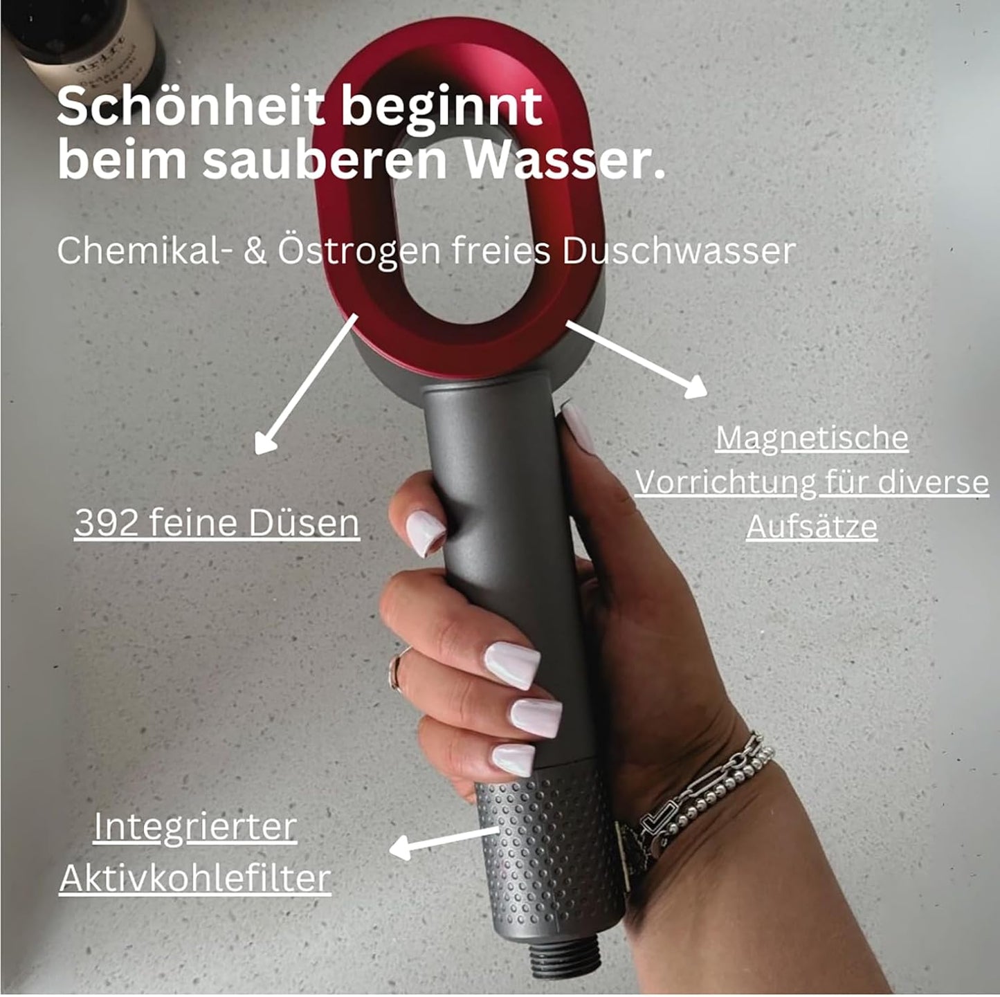 THARAH | 3in1 Premium Filterduschkopf