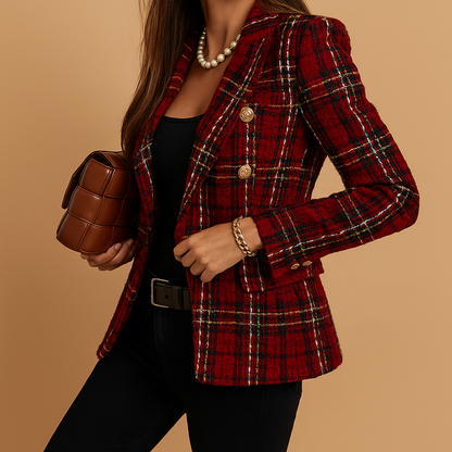 Rive™ | Gestreifter Damenblazer