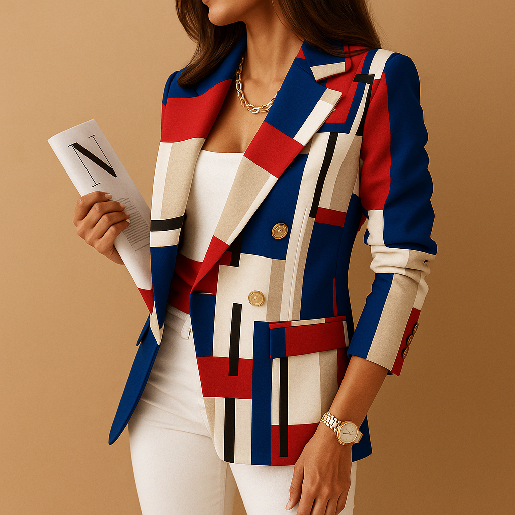 Rive™ | Figurbetontes Blazer mit eleganten Details für Frauen