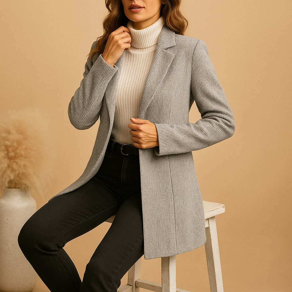 Rive™ | Taillierter Blazer mit langen Ärmeln für Damen