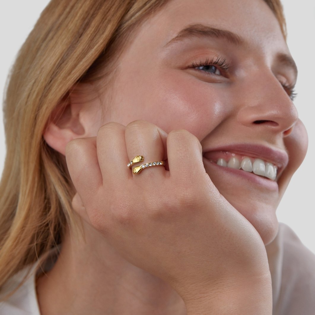 Bague en or Hug Me Forever