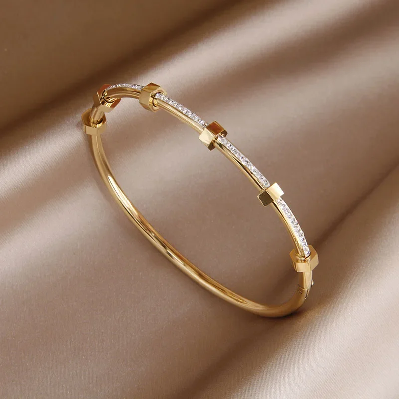 Madison™ | Goldenes Moissanite-Armband