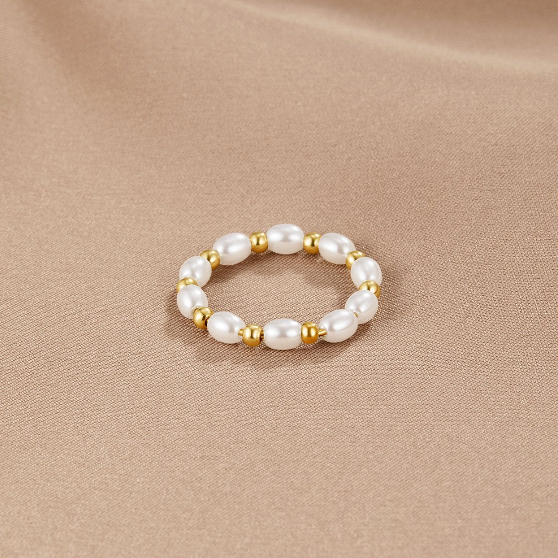 Bague mini perle Kai