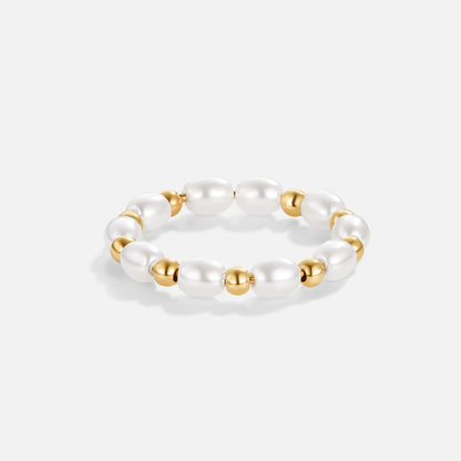 Bague mini perle Kai