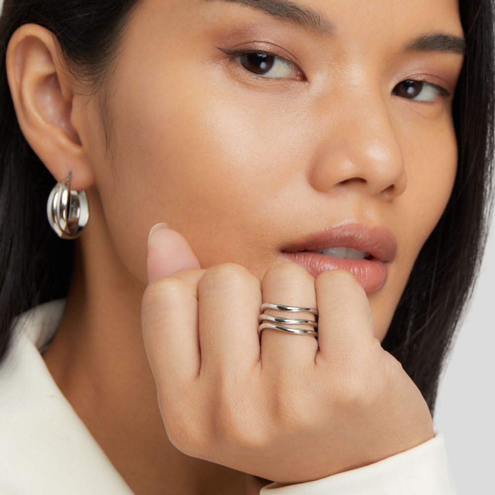 Bague en argent Kiya