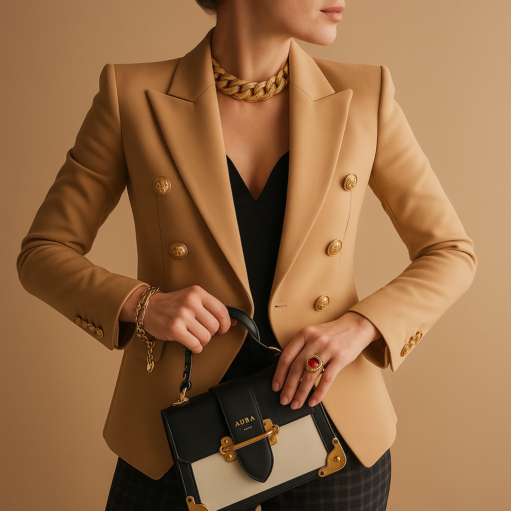 Rive™ | Eleganter langer Blazer für Damen