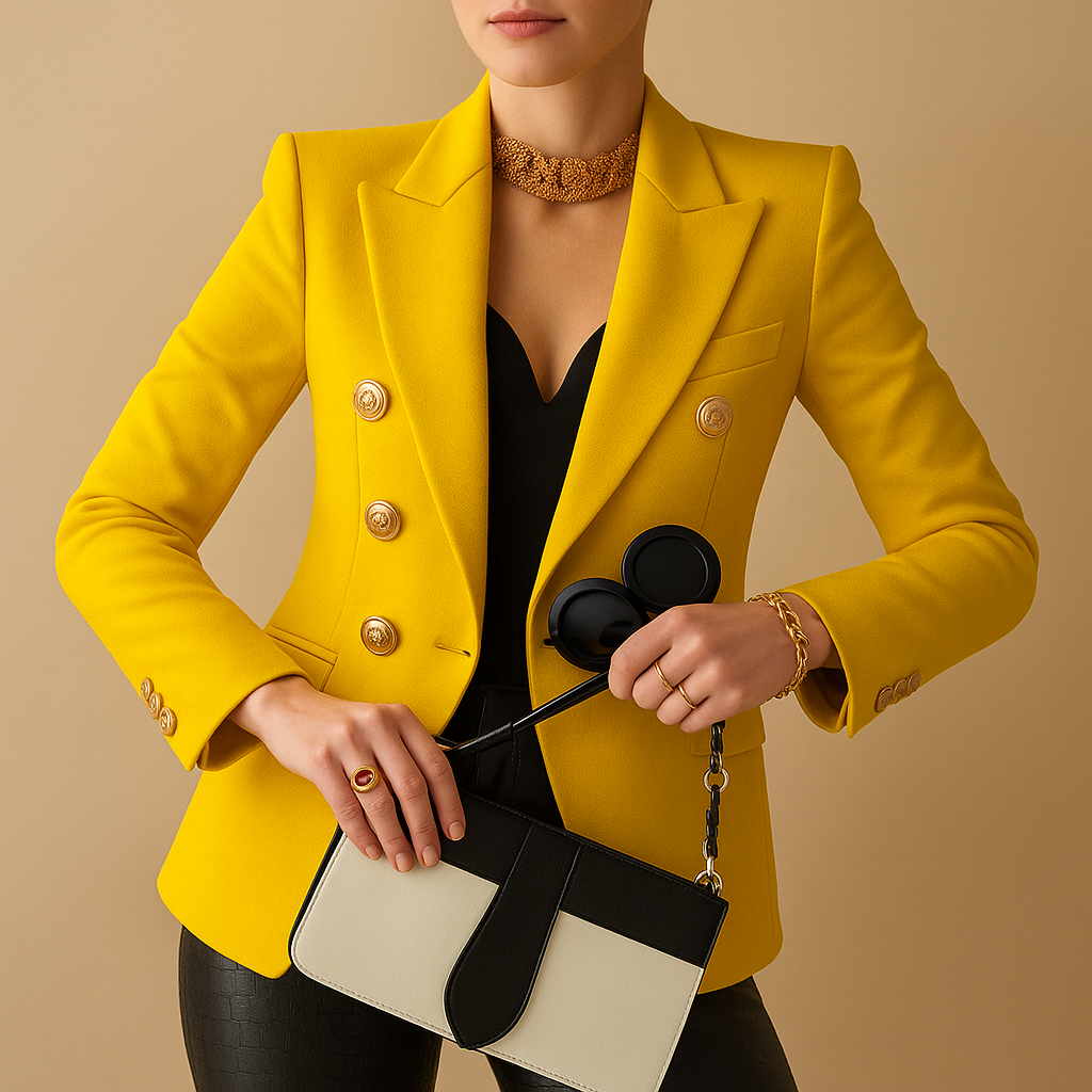 Rive™ | Eleganter langer Blazer für Damen