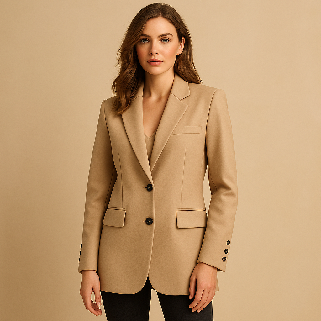 Rive™ | Langer Blazer mit zeitlosem Design für Frauen