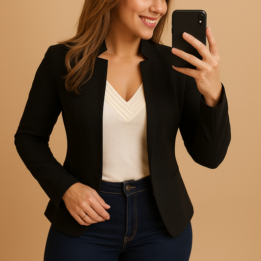 Rive™ | Leichter Blazer für Damen mit Reverskragen