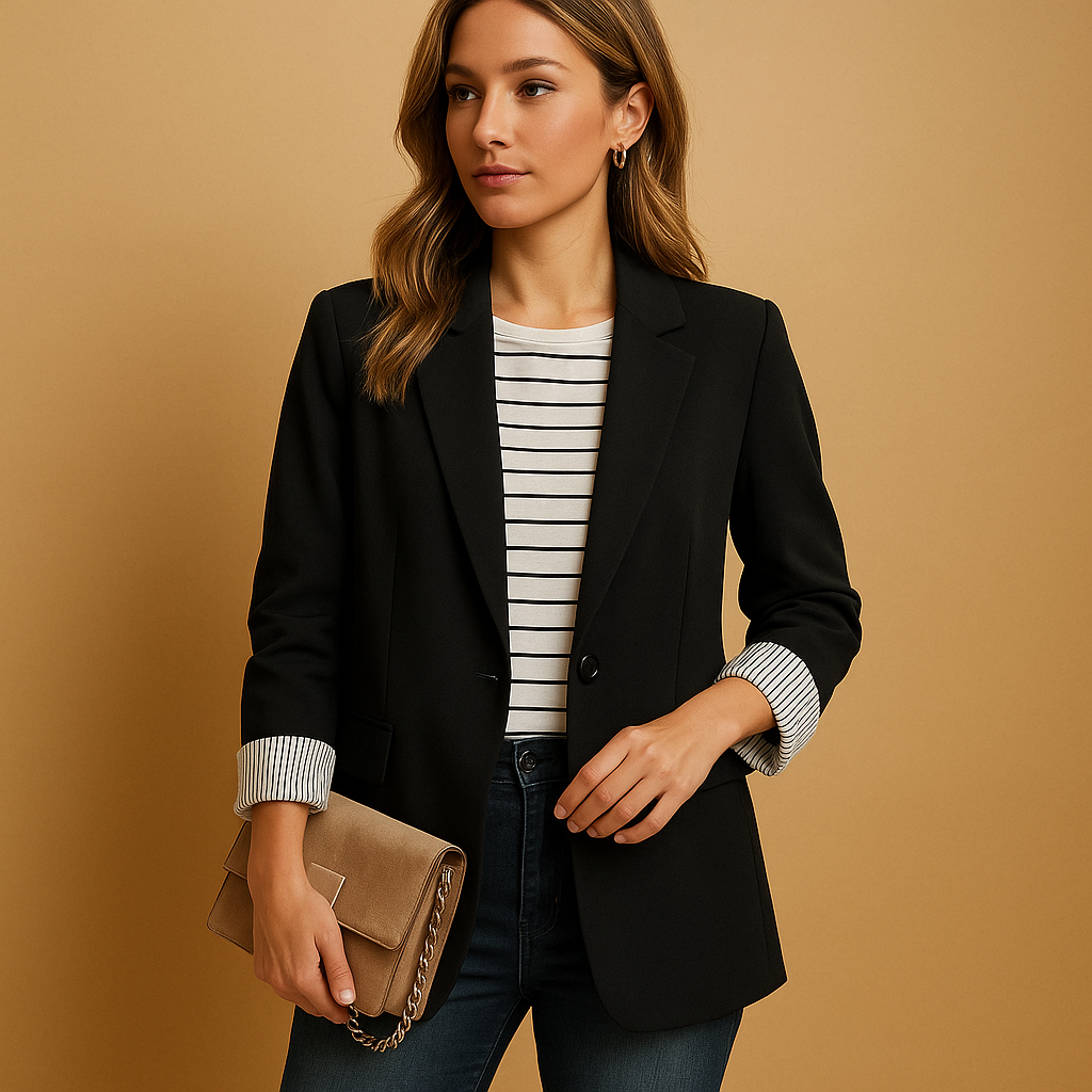 Rive™ | Leichter Blazer mit langen Ärmeln für Damen