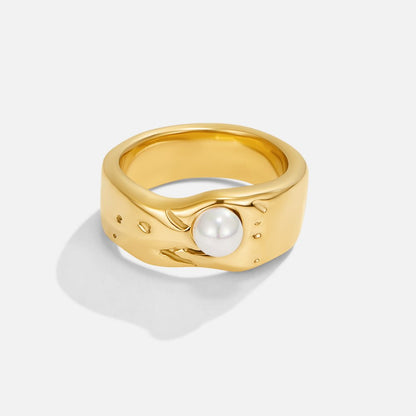 Bague Malia à perles en or
