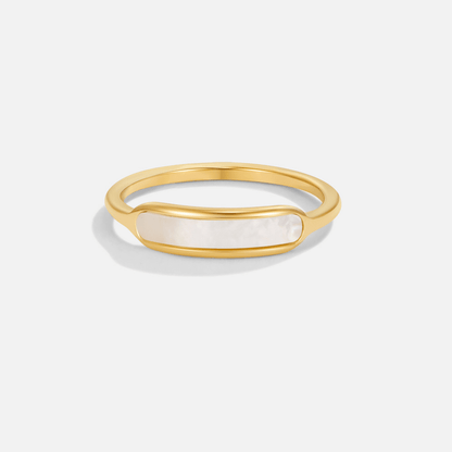Bague Maya Pearl White