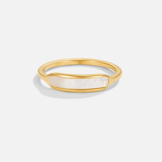 Bague Maya Pearl White