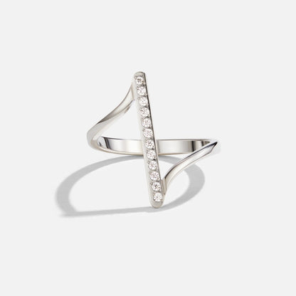 Bague en argent torsadé Mila