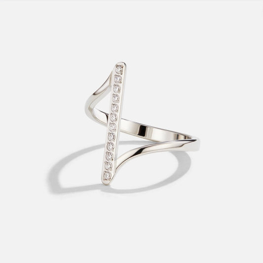 Bague en argent torsadé Mila
